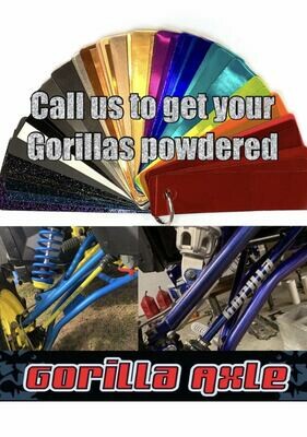 GORILLAS Kawasaki Teryx and KRX  (price is per axle)