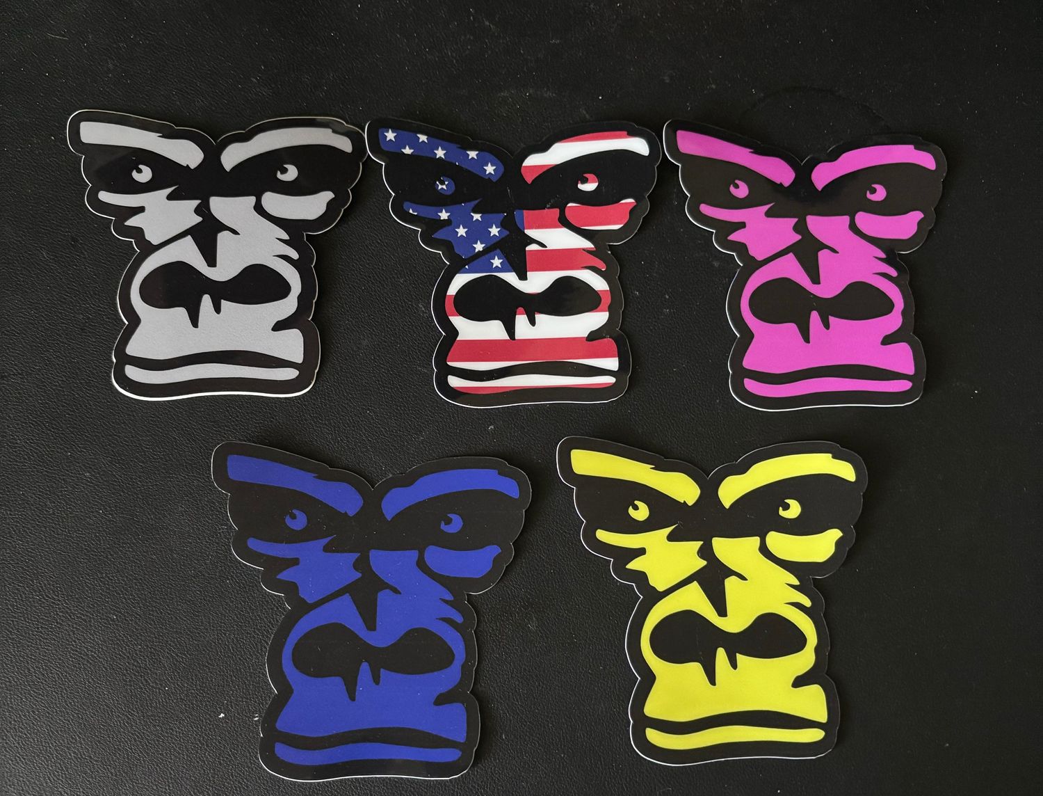 Gorilla Axle Stickers