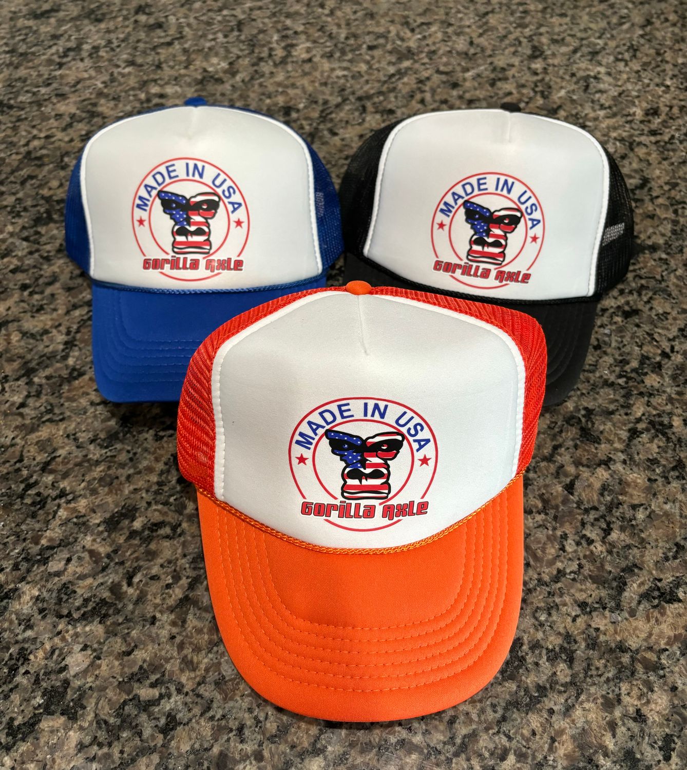 Gorilla Axle Foam Hats