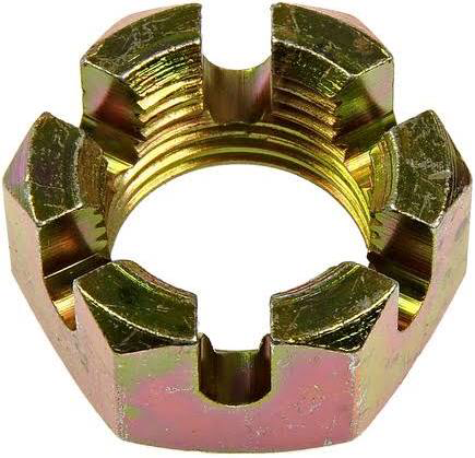 Axle Nuts-Castle Style