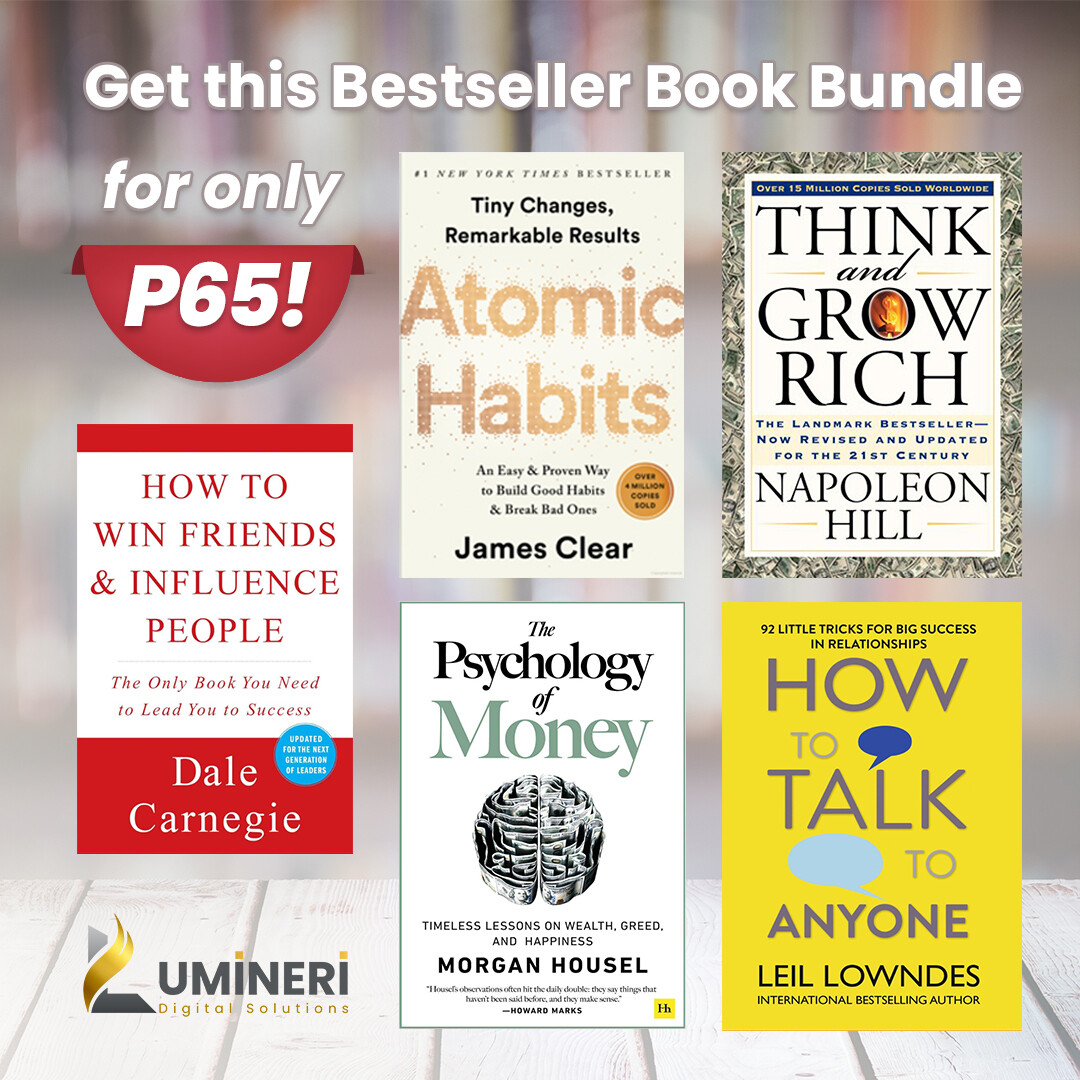 Bestseller Self-Improvement Book Bundle