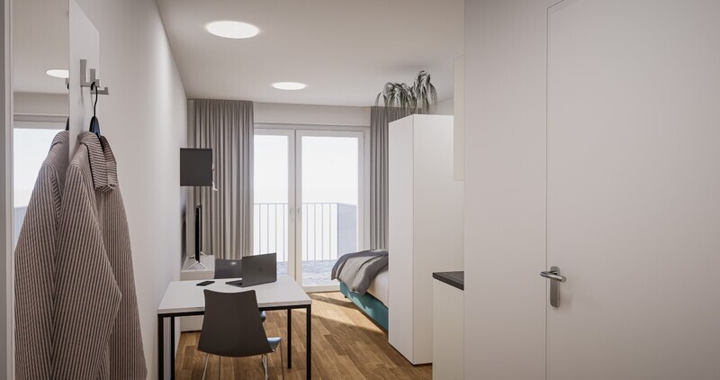 Beautifully Crafted Student Studio in Vienna