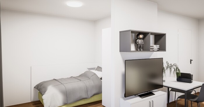 Charming Studio with Smart TV in Vienna (All-in-Rent)