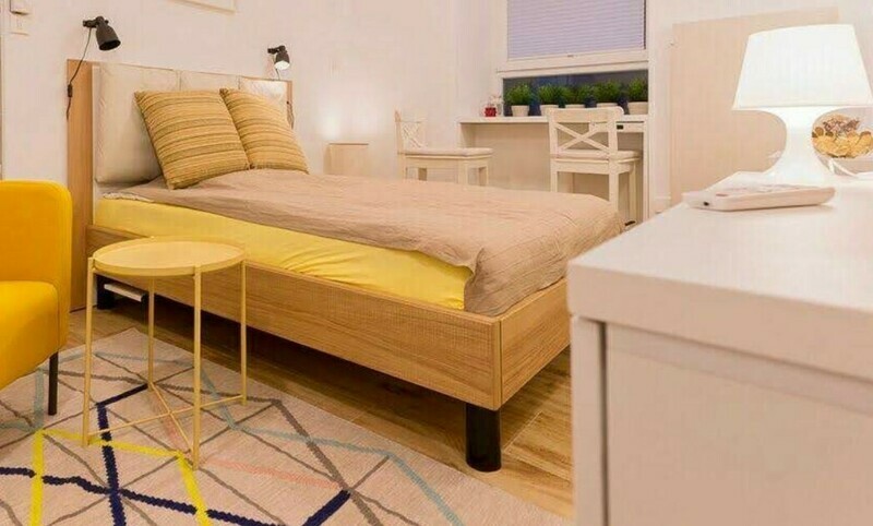 Single room apartment in Linz with en-suite kitchenette &amp; bathroom in brand new student residence