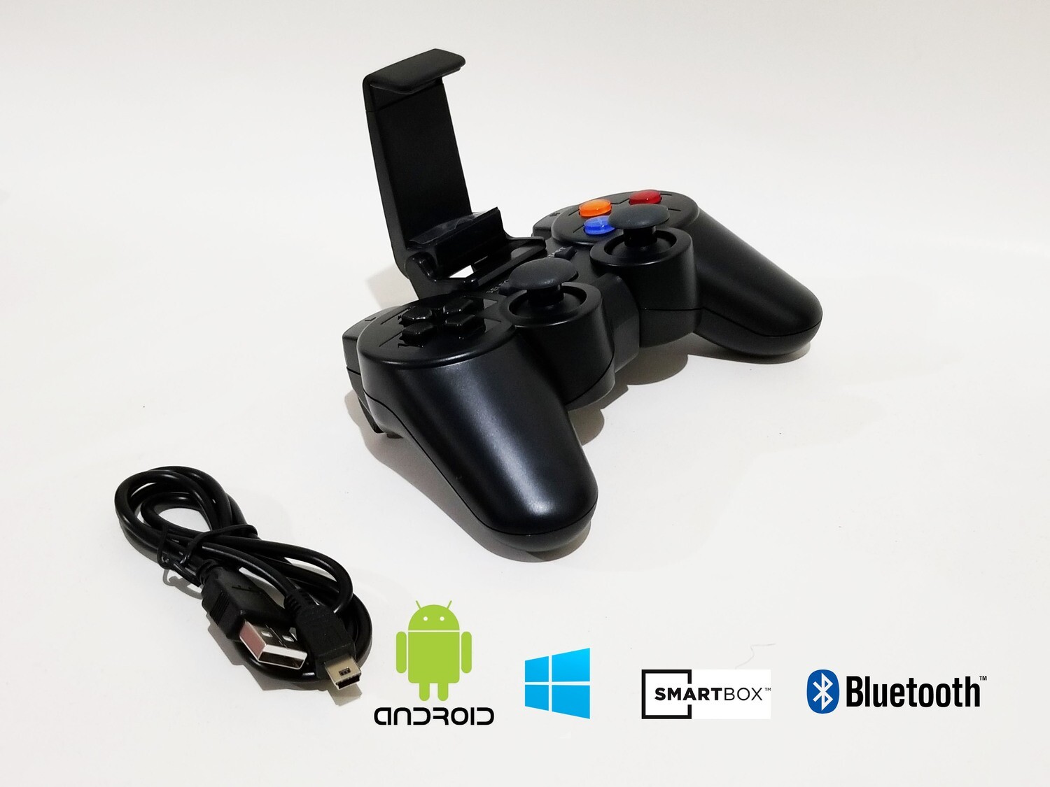 CHAODI Gamepad For el tel/éfono m/óvil del tel/éfono PUBG Joystick Gamepad L1 R1 gatillo Juego de Disparos Controller for iPhone Samsung Mobile Xiaomi Controlador