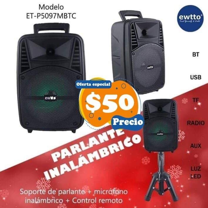 Bocina Bluetooth Select Sound BT1406 Tecnología TWS - Select Sound