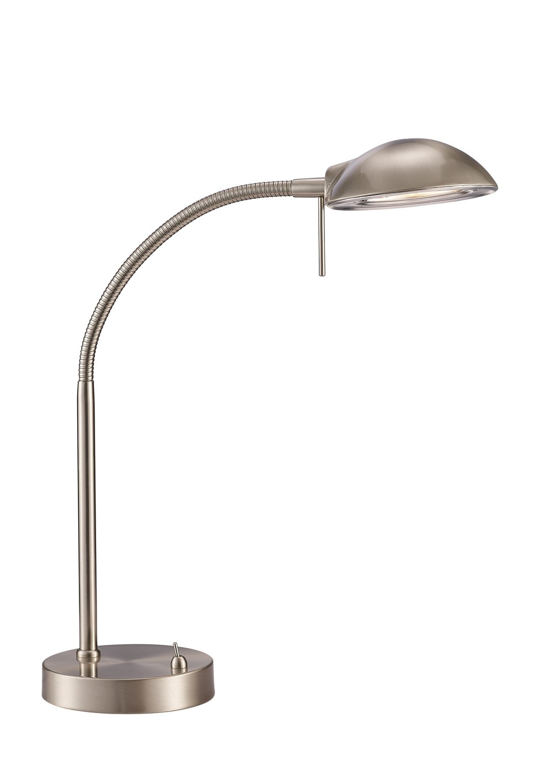 Bamberg Table Lamp 1 Light G9 Satin Nickel