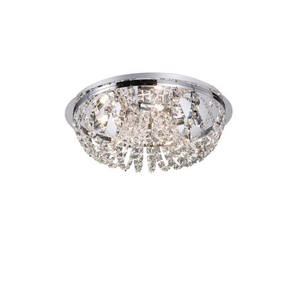 Cosmos Ceiling 5 Light Polished Chrome/Crystal
