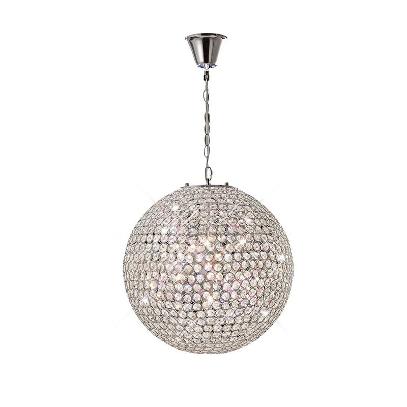 Ava Pendant 7 Light Crystal