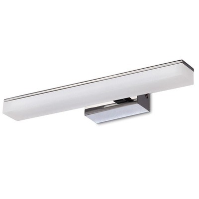 Taccía Wall Lamp 5W LED Small 3000K IP44, 450lm, Polished Chrome/Frosted Acrylic, 3yrs Warranty