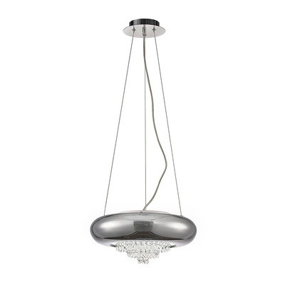 YL Ø35 Pendant 3 Light G9 Polished Chrome/Crystal