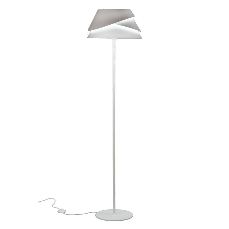 Alboran Floor Lamp 1xE27 White