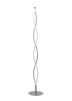 ZOPF Floor Lamp 21W LED 3000K 1470lm Silver/Polished Chrome