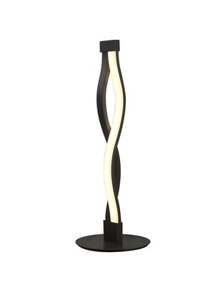 Sahara Table Lamp 6W LED 2800K Brown Oxide/White Acrylic