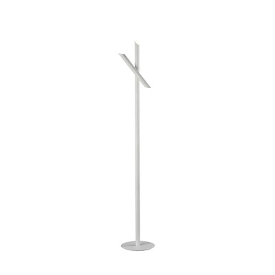 Take Blanco Floor Lamp 9W LED 3000K, 800lm, Dimmable, White, 3yrs Warranty