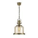 Riley Single Medium Bell Pendant 1 Light E27