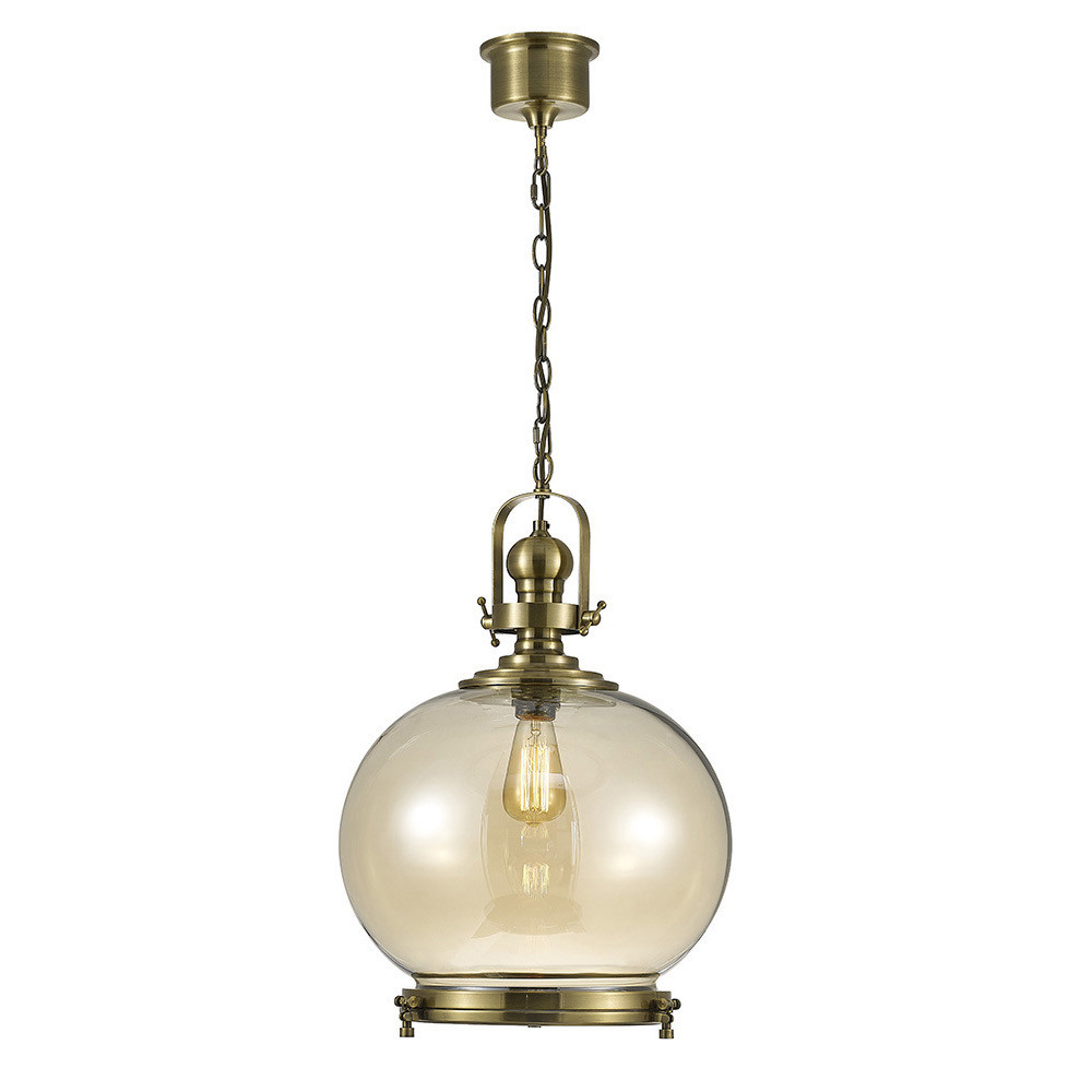 Riley Single Large Ball Pendant 1 Light E27