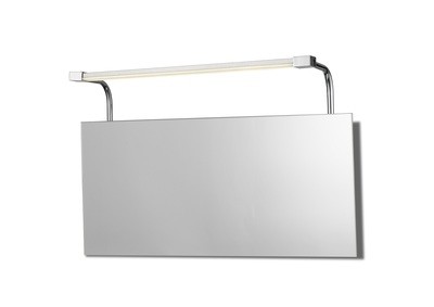 Sisley Wall Lamp 6W LED Chrome IP44 4000K, 420lm, Silver/Frosted Acrylic/Polished Chrome, 3yrs Warranty