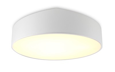 Mini Ceiling 70cm Round, 8 x E27 , White
