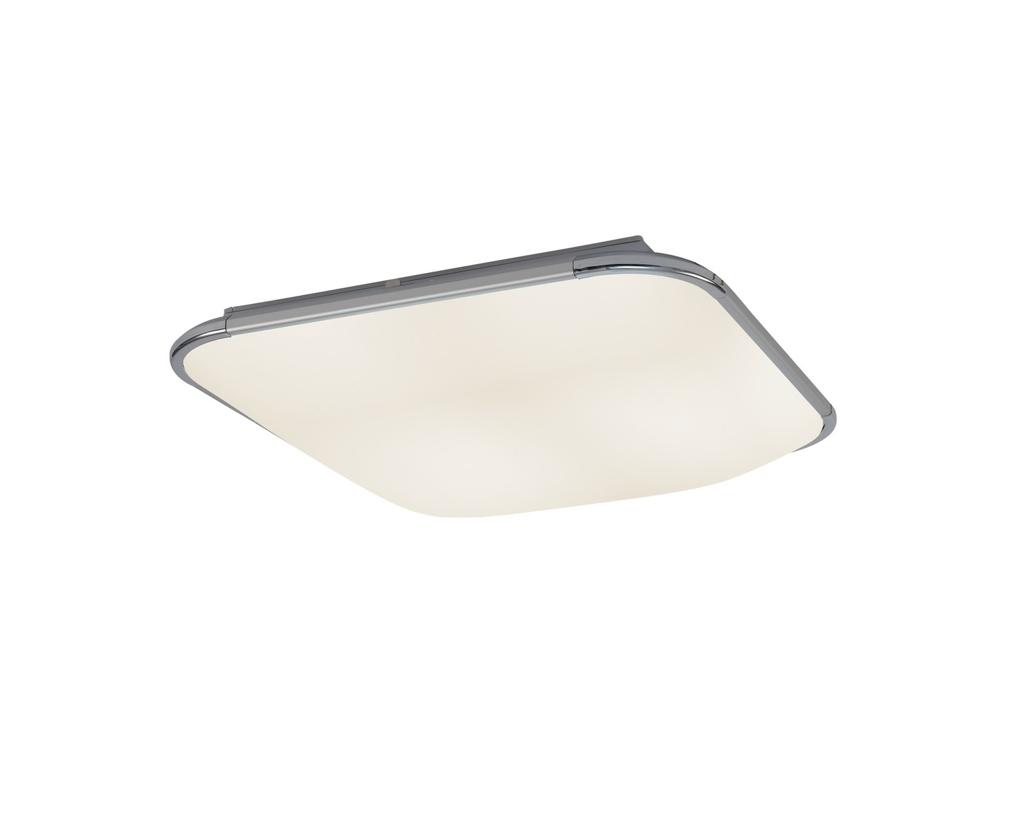 Fase Ceiling Square 45cm, 24W LED, 4000K, 1400lm, White, Acrylic Diffuser