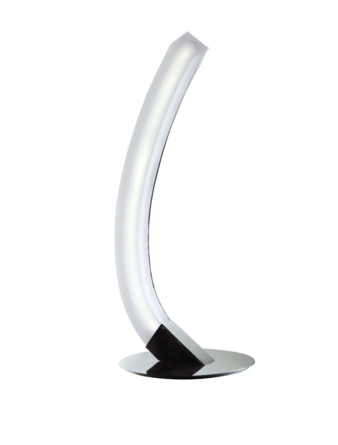 Mantra  M3563 On Table Lamp Right 5W LED 3000K, 500lm, Polished Chrome/Frosted Acrylic, 3yrs Warranty