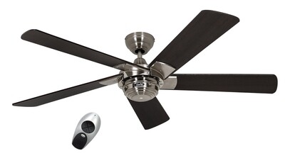 ROTARY BN/WN ceiling fan by CASAFAN Ø132 5 blades with remote control