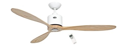 AEROPLAN ECO WE-NT energy saving ceiling fan by CASAFAN Ø132 with remote control included