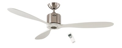 AEROPLAN ECO BN-WE energy saving ceiling fan by CASAFAN Ø132 with remote control included