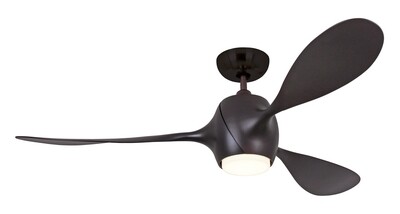 ECO FIORE BZ ceiling fan by CASAFAN Ø142  light integrated and remote control included