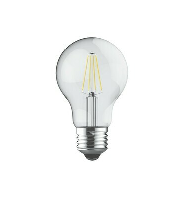 E27-LED filament-A60 6.5 Watt 4000K (natural white) 806lm clear DIMMABLE