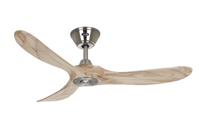 Eco Genuino 122 BN-NT energy saving ceiling fan by CASAFAN Ø122 with remote control included
