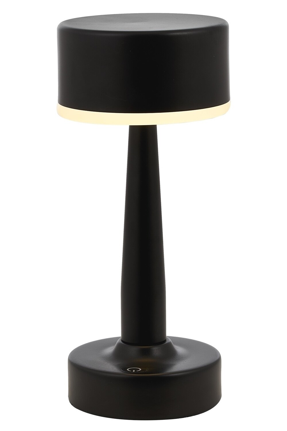 Tischlein portable and rechargeable Table-lamp for Outdoor and Indoor Black