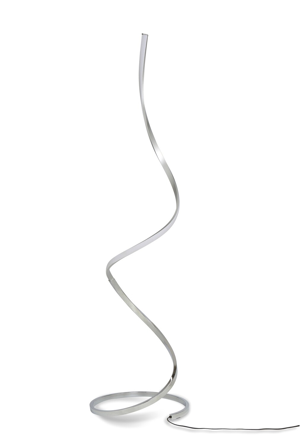 Nur XL Floor Lamp 20W LED 3000K, 1800lm, Dimmable Silver/Frosted Acrylic/Polished Chrome