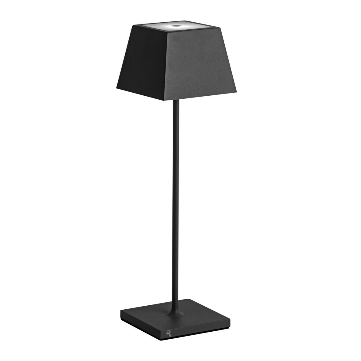 SIESTA LED portable and rechargeable Table-lamp for Outdoor and Indoor Black