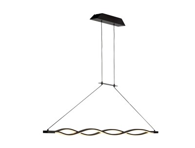 Sahara Linear Pendant 36W LED 2800K, 2520lm, Frosted Acrylic, Brown Oxide