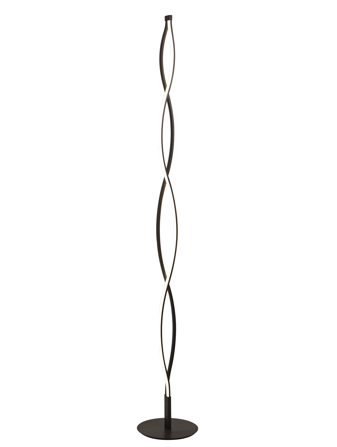 Sahara XL Floor Lamp 28W LED 2800K, 2200lm, Dimmable Frosted Acrylic/Brown Oxide