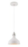 Lumina Small Pendant, 1 x E27, Sand White/Satin Nickel/White