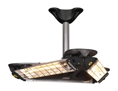 Moel Fiore Triangolo ceiling mounted  halogen infrared heater 3600W