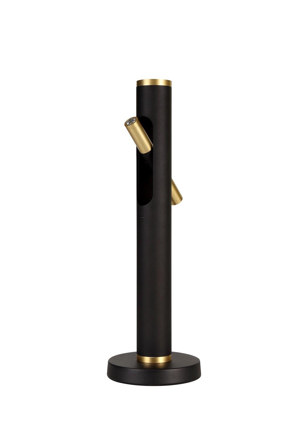 Arpit Table Lamp, 2 x 2W LED, 3000K, 560lm, Sand Black/Gold