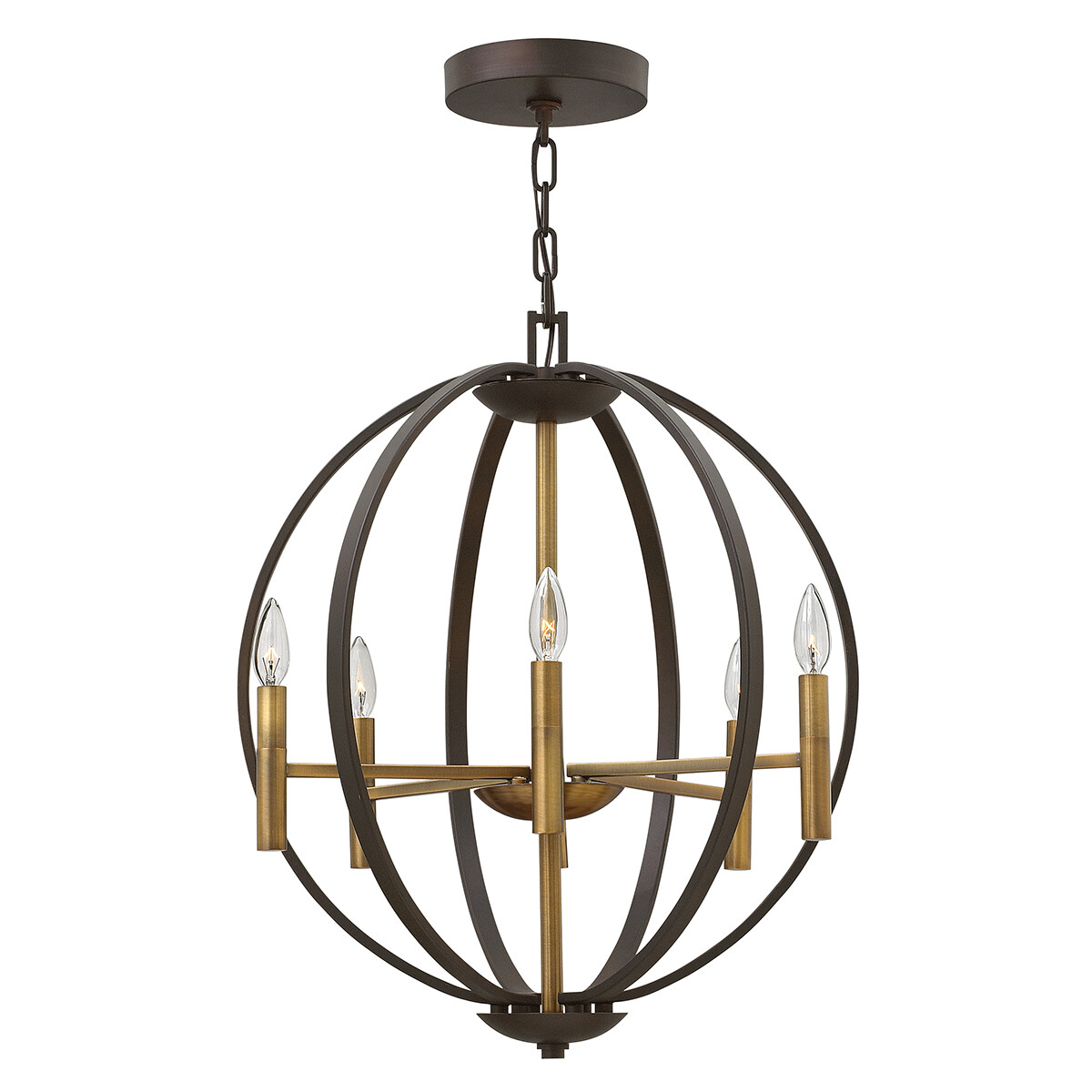 Hinkley Euclid 6 Light Pendant Chandelier