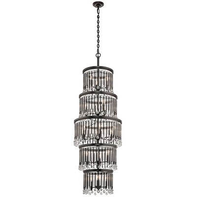 Kichler Piper 18 Light Long Chandelier