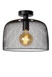 MESH Ceiling Light E27 Ø30cm H 26cm Black