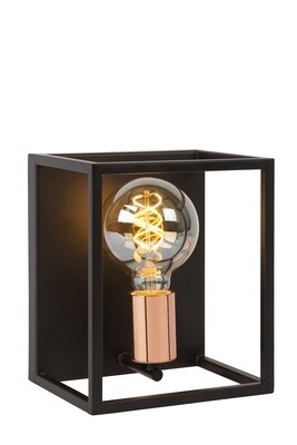 ARTHUR Wall light E27 Black/Copper