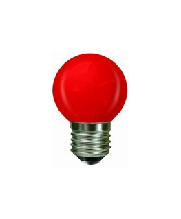 Decorative Multi-LED Ball E27 0.3W Yellow, Green, Red, Blue or White, Select the Color: Red