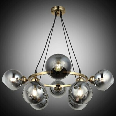 RANKO 8 LIGHT ROUND CHANDELIER