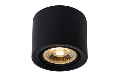 FEDLER Ceiling Spotlight Dim-to-warm Round BLACK