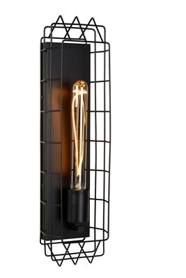 LATTICE Wall light 1xE27 Black