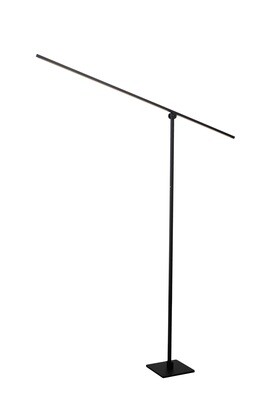 AGENA Floor reading lamp Led 14.5W dimmable Black