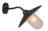 ARUBA Wall light Outdoor Ø 30 cm 1xE27 IP44 Rust Brown