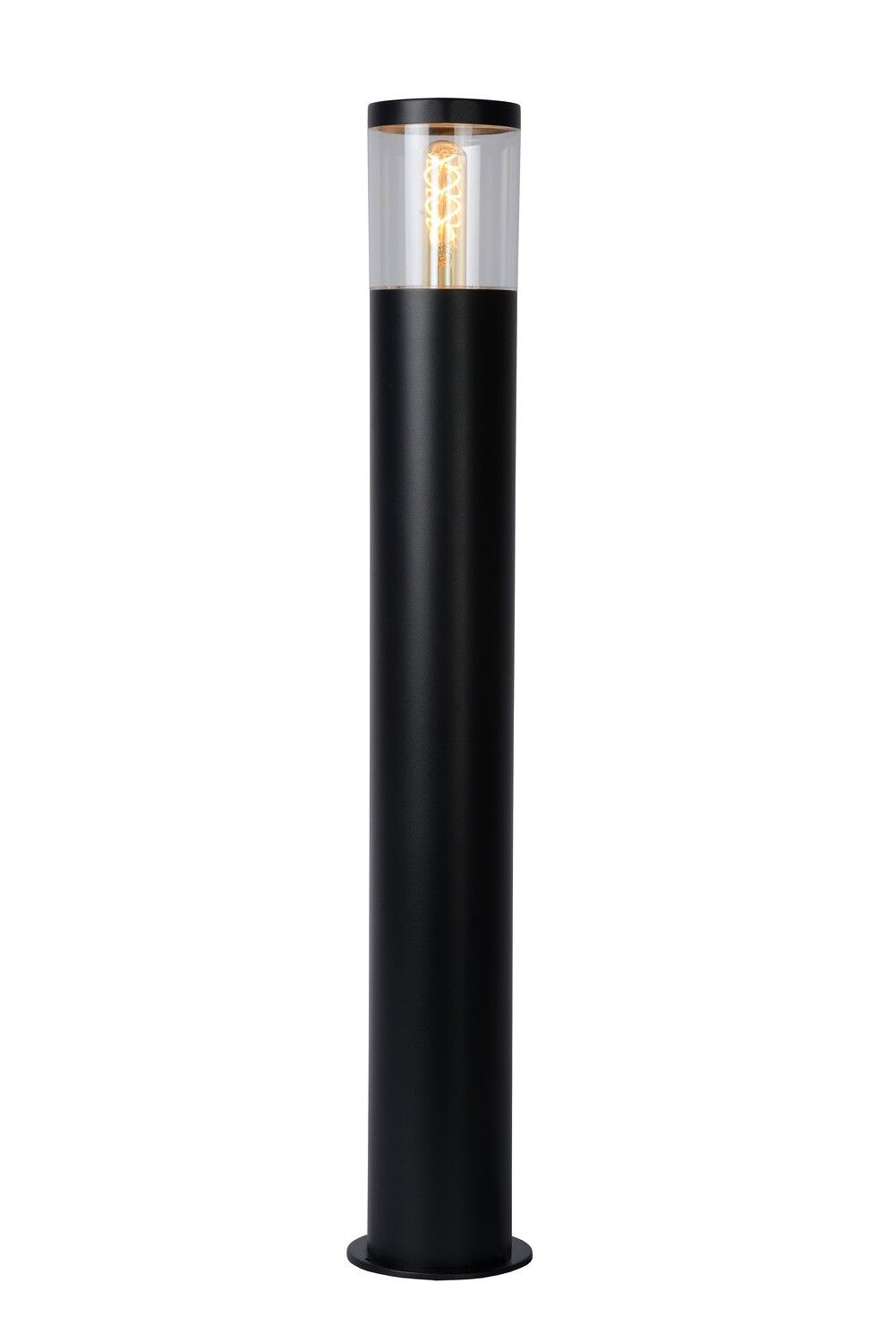 FEDOR Bollard light H80cm 1xE27 IP44 Black